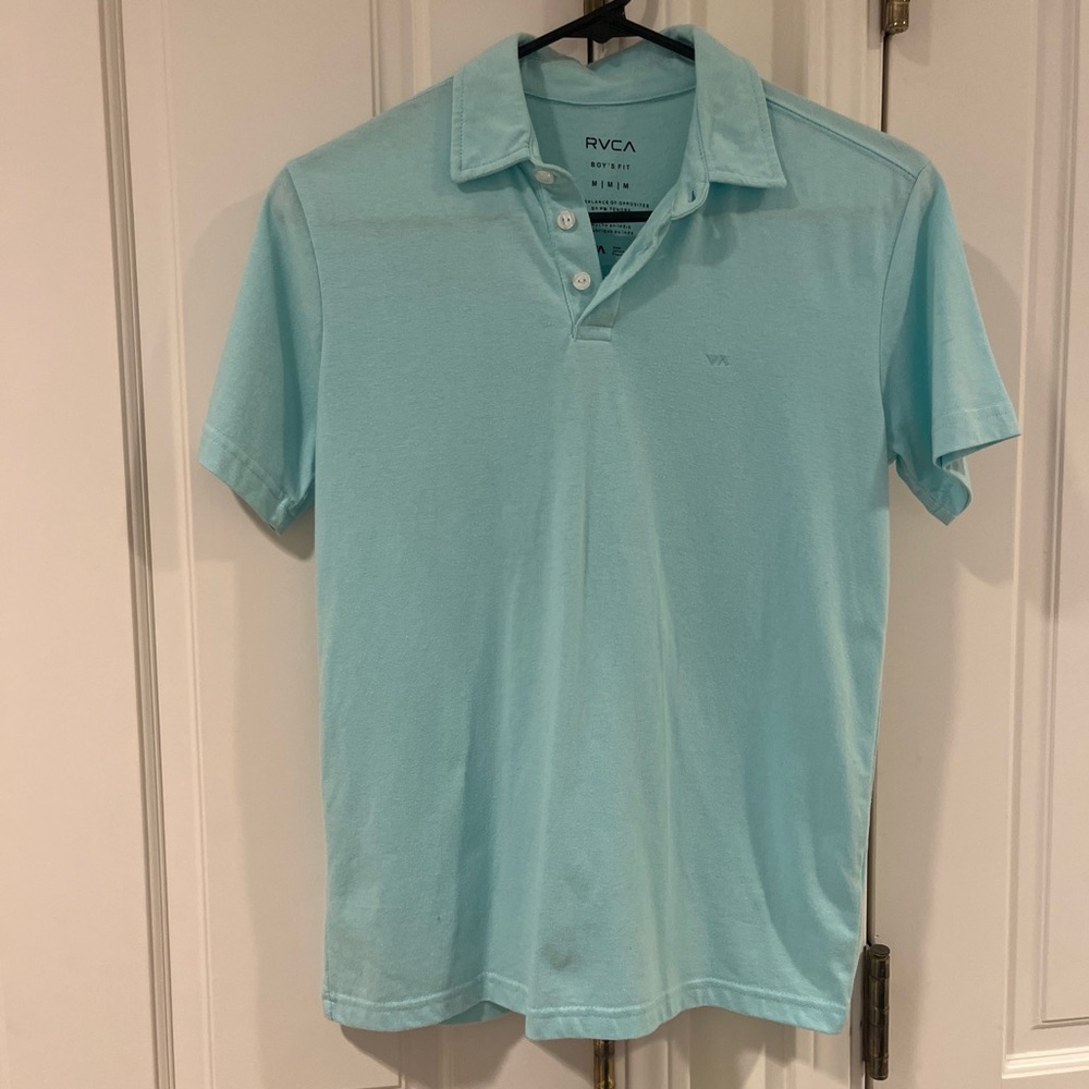 RVCA Boys Aqua Polo Shirt